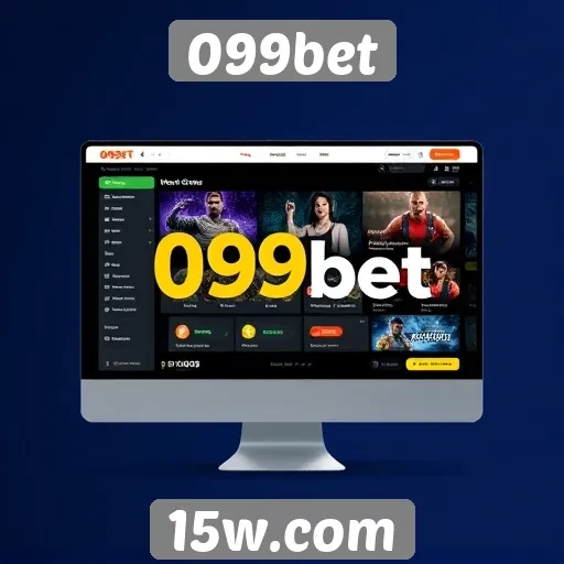Interface e usabilidade do site 099bet